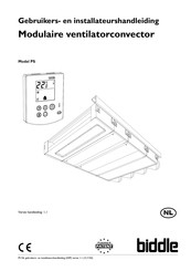 Biddle PS-20 Gebruikers- En Installatiehandleiding