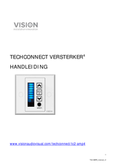 Vision TECHCONNECT VERSTERKER4 Handleiding