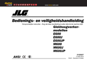 JLG E600 Bedienings- En Veiligheidshandleiding