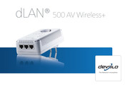 Devolo dLAN 500 AV Wireless+ Gebruiksaanwijzing