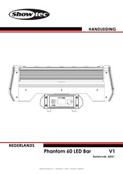 SHOWTEC Phantom 60 LED Bar Handleiding