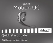 Jabra Motion UC BTE6 Snelstartgids