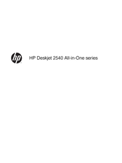 HP Deskjet 2540 All-in-One Series Handleiding