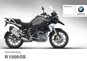 BMW Motorrad R 1200GS 2016 Handleiding