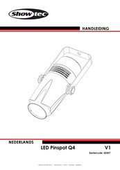 SHOWTEC 42407 Handleiding