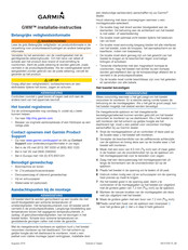 Garmin GMM Series Installatiehandleiding