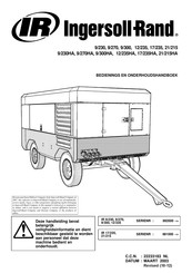 Ingersoll Rand 9/230 Bedienings- En Onderhoudshandleiding