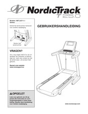 NordicTrack T25.0 Gebruikershandleiding