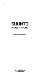 Suunto FOOT POD Gebruikersgids