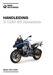 BMW Motorrad R 1250 GS Adventure 2020 Handleiding