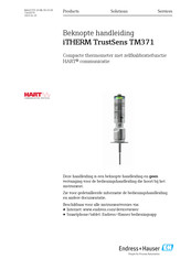 Endress+Hauser iTHERM TrustSens TM371 Handleiding