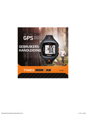 Timex Ironman Run Trainer 2.0 Gebruikershandleiding