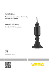 Vega VEGAPULS WL 61 Handleiding