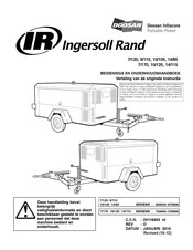 Ingersoll Rand 9/110 Bedienings- En Onderhoudsvoorschriften