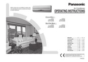 Panasonic CU-PW12CKE Gebruikershandleiding