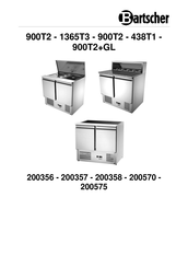 Bartscher 900T2 Gebruiksaanwijzing