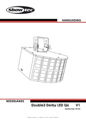 SHOWTEC Double3 Derby LED Q6 Handleiding