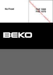 Beko FNE 1000 Gebruiksaanwijzing