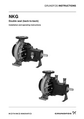 Grundfos NKG Series Instructies