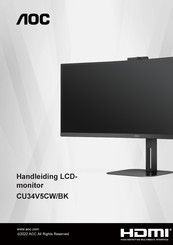 AOC CU34V5CW/BK Handleiding