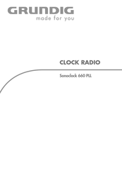 Grundig Sonoclock 660 PLL Handleiding