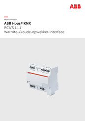 ABB BCI/S 1.1.1 Producthandleiding