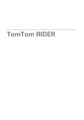 TomTom Rider Handleiding