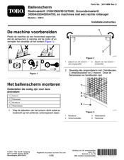 Toro REELMASTER 3500 Installatie-Instructies