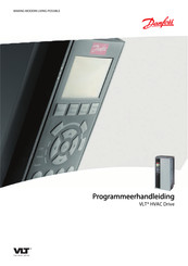 Danfoss VLT HVAC Drive Series Programmeerhandleiding