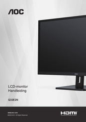 AOC Q32E2N Handleiding