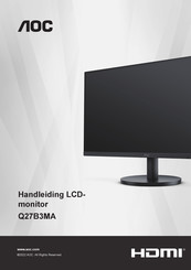 AOC Q27B3MA Handleiding