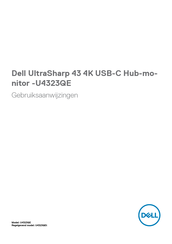 Dell U4323QE Gebruiksaanwijzing