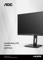 AOC Q27P2CA Handleiding