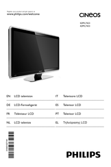 Philips CINEOS 42PFL7423 Gebruiksaanwijzing