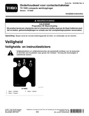 Toro TX 1000 Installatie-Instructies
