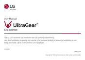 LG UltraGear 27GP95R Gebruikershandleiding