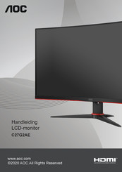 AOC C27G2AE Handleiding