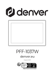 Denver PFF-1037W Gebruiksaanwijzing