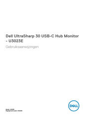 Dell UltraSharp 30 Gebruiksaanwijzing