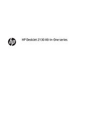 HP DeskJet 2130 Gebruikershandleiding