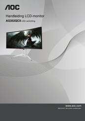 AOC AG352QCX Handleiding