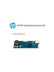 HP Fax Accessory 700 Handleiding