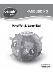 VTech baby Knuffel & Leer Bal Handleiding