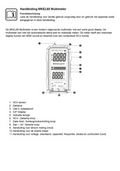 MAKA MKEL60 Handleiding