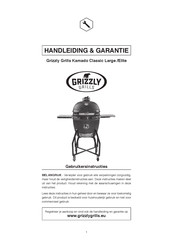 Grizzly Grills Kamado Classic Large Handleiding