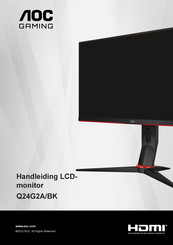 AOC Q24G2A/BK Handleiding