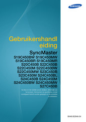 Samsung SyncMaster S24C450BL Gebruikershandleiding