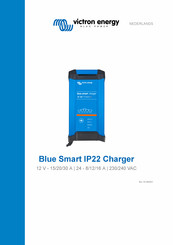 Victron energy Blue Smart IP22 Charger 24-8/12/16 A Gebruiksaanwijzing