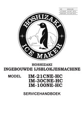 Hoshizaki IM-30CNE-HC Servicehandleiding