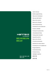 Hanns.G HSG 1249 Gebruikershandleiding